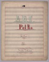 A.B.C. polka : for 4 Hands Piano : [in C major]
