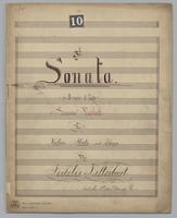 3d Sonata : in A Major - Score