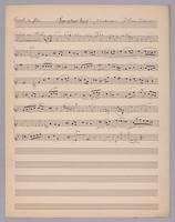Song without Words - Parts: Cornet