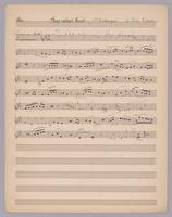 Song without Words - Parts: Oboe