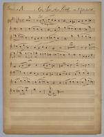 Ein Lied ohne Worte - Parts: Trumpet in A
