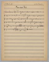 Song without Words - Parts: Cornet 2