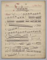 Fantasy : [no.] 3 : in D Major - Parts: Flute