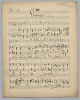 Romanza : in Eb Major - Score
