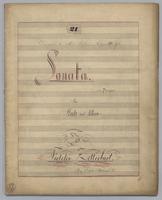 Sonata : [no.] 21 - Score