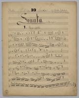 Sonata : [no.] 33 - Parts: Flute