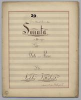 Sonata : [no.] 33 - Score