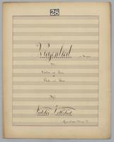 Wiegenlied - Score