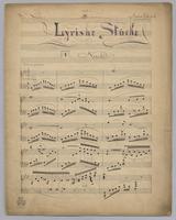 Lyrishe Stücke : for Piano,
