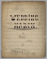 Wedding March : No. 1 : in F# Major : for Piano,