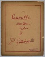 Gavotte : The Mite : for Piano