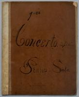 1stes Concerto - Parts: Solo Piano