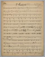 3tes Concerto - Parts: Viola