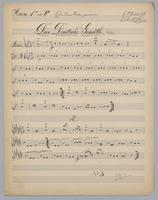 Das Deutsche-Gemüth - Parts: Horn 1