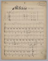 Sketches : Valse No. 10 - Score