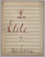 La Elité : Valse - Parts: Flute