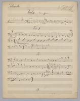 Valse : Weird Fancies - Parts: Violoncello