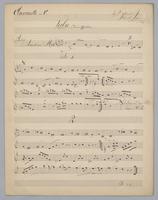 Valse : Weird Fancies - Parts: Clarinet in C