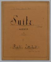 Suite : in F Major : Laddie : for Piano,