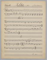La Elité : Valse - Parts: Violoncello