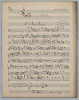 Suite : in F Major - Parts: Violin