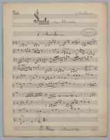 Suite : in F Major - Parts: Viola