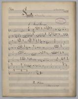 Suite : in F Major - Parts: Flute