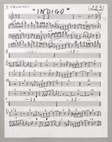 223 Indigo First trumpet
