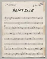 202 Beatrice Fourth Trombone or Tuba