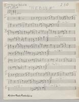 230 Nebula Fourth Trombone or tuba