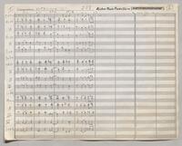 208 Ultramarine Full Manuscript score