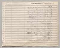 213 Theme Full Manuscript Score