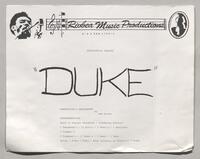 220 Duke Full Manscript score