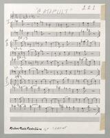 221 Catapult Lead Sheet