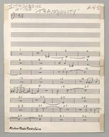 245 Tranquility Fourth trombone or tuba