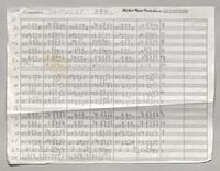 289 Impulse Manuscript score