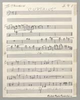 291 Curtains Third trombone