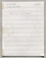 299 Maelstrom Second tenor sax