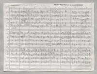 316 Streamers Manuscript score