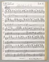 322 Quasar Baritone sax