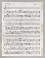 320 Sheets Second Alto sax