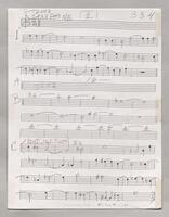 334 No title Orch I First tenor sax