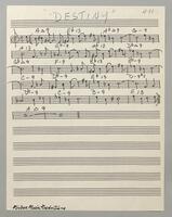 411 Deja Lead sheet