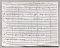 437 Callisto Partial Manuscript Score