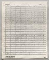 366 Montage Partial Manuscript score