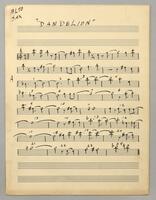 Dandelions First Alto Sax
