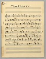Dandelions Second Baritone Sax
