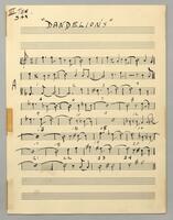 Dandelions Third Tenor Sax