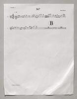 367 No title First violin lead sheet?