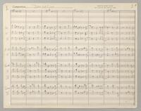 Dandelions Manuscript score